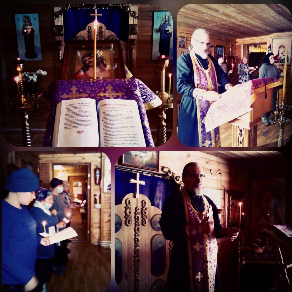 16 марта в селе Мраморском состоялось великопостное Великое повечерие